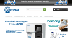 Desktop Screenshot of cromakit.es